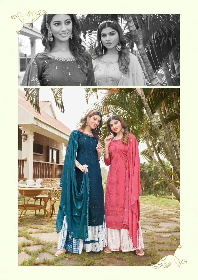 Karissa Shagun Festive Wear Wholesale Readymade Sharara Suits